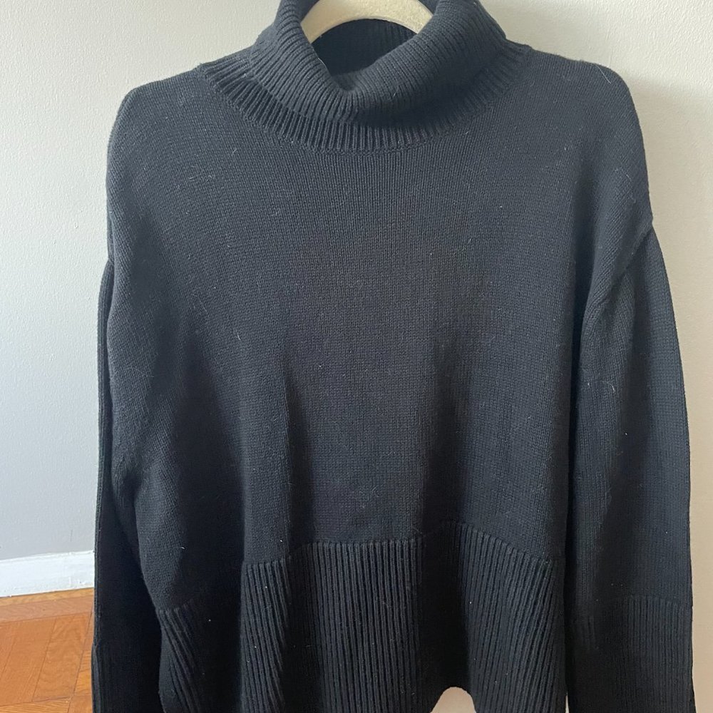 Black Gap Mock Neck Sweater